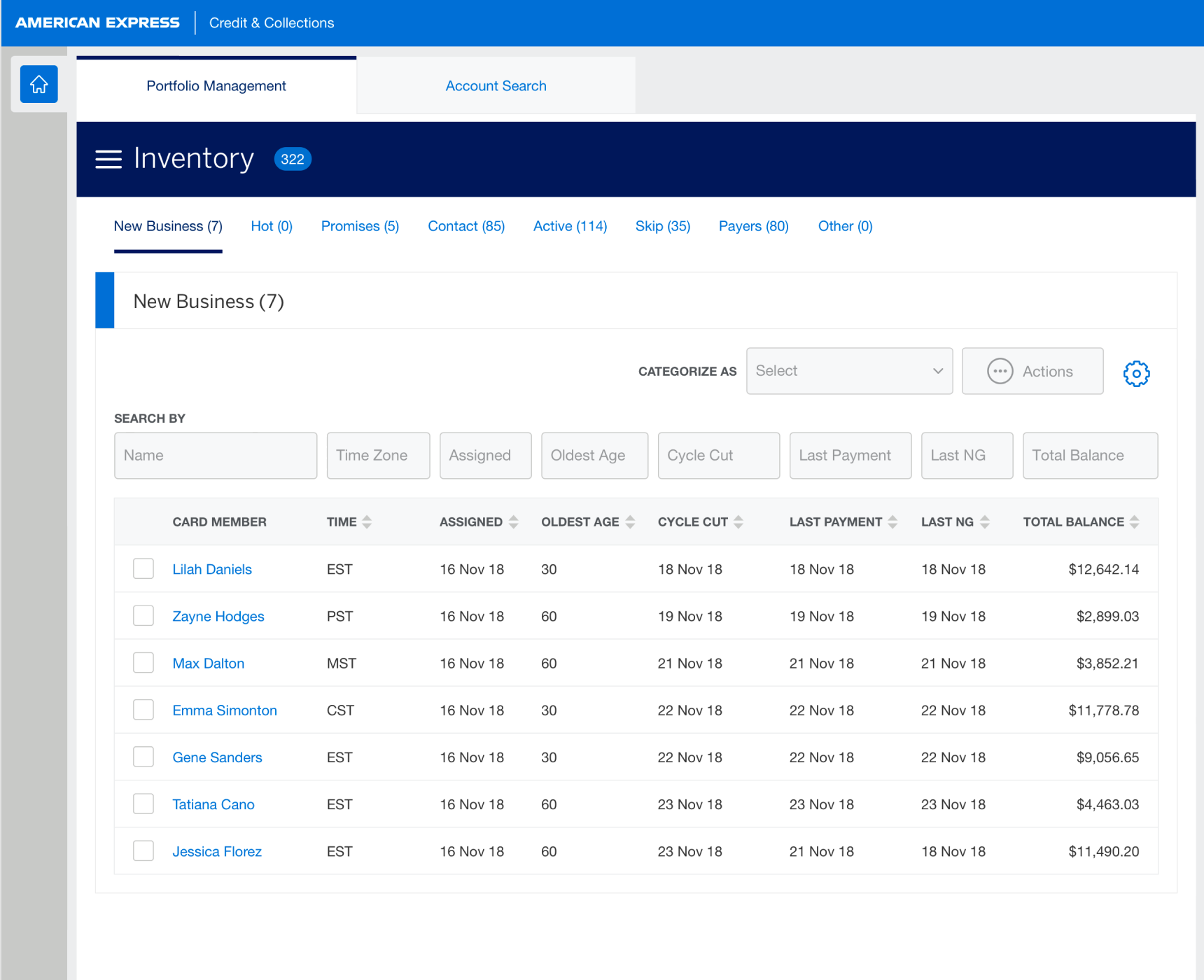 The IPM case dashboard that replaced the Excel-and-email collections workflow, showing the day's new cases in a single sortable view.